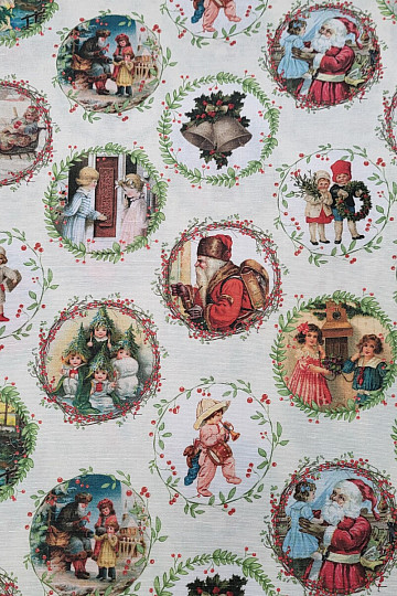 Tkanina za božićne ukrase VICTORIAN CHRISTMAS
