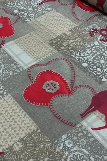 Božićna ukrasna tkanina TRICOT