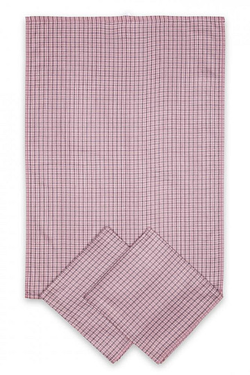Kuhinjske krpe mala kocka OLD PINK
