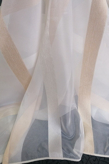 Voile zavjesa STRIPES GOLD