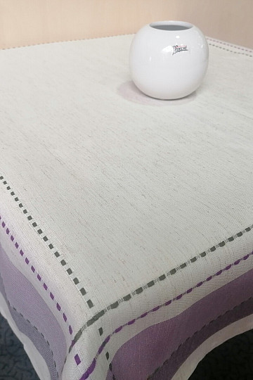 Stolnjaci i šalovi ljubičastozeleni sa zelenim šavovima