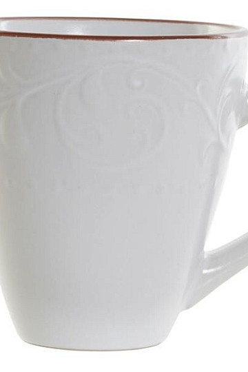 Šalica WHITE RELIEF 325ml bijela