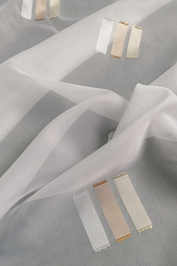 Bijela voile zavjesa 36935/320
