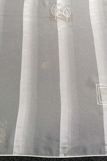 Voile zavjesa krem latice bež - 731/300