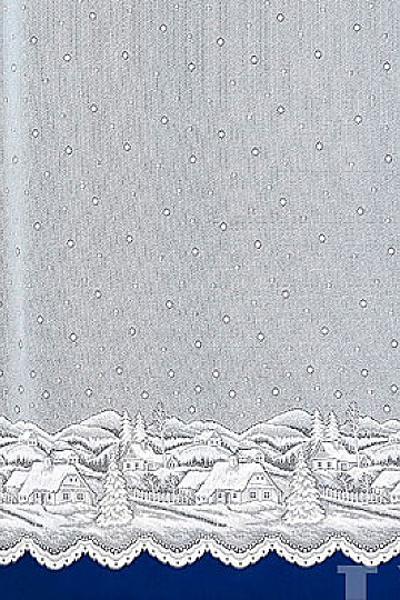 Jacquard zavjesa - ZIMSKI KRAJOLIK A383101