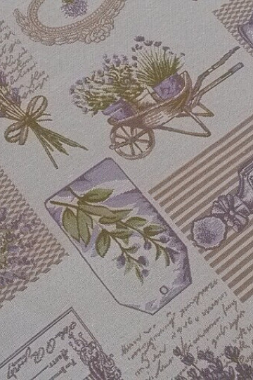 Stolnjak goblen, šal LAVANDA