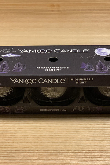 svijeća YANKEE CANDLE miris MIDSUMMER&#39;S NIGHT SET 3 kom