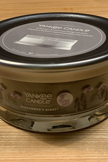 svijeća YANKEE CANDLE miris MIDSUMMER&#39;S NIGHT TUMBER MEDIUM 5 WICKS