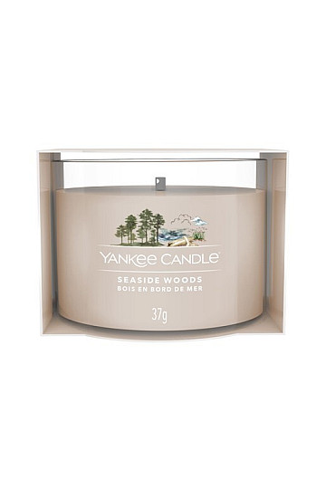 svijeća YANKEE CANDLE miris SASIDE WOODS GLASS 37g