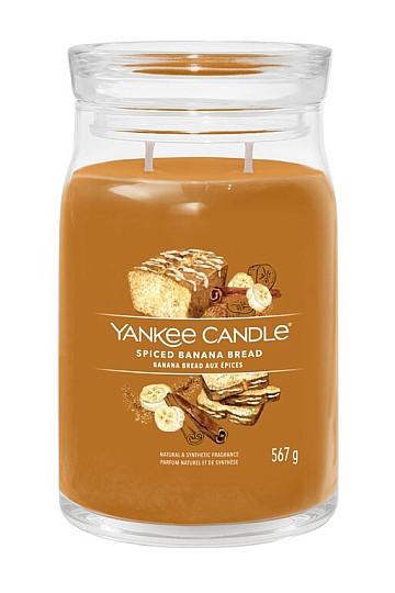 svijeća YANKEE CANDLE miris ZAČINSKI KRUH BANANA VELIKA ČAŠA 2 fitilja