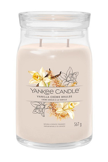 svijeća YANKEE CANDLE miris VANILIJA CREME BRULÉE VELIKA ČAŠA 2 fitilja