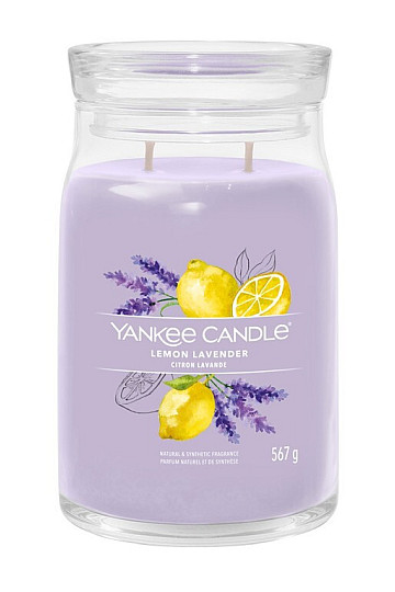 YANKEE SVIJEĆA - LIMUN LAVANDA ČAŠA VELIKA 2 fitilja