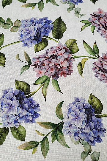 Dekorativna tkanina HYDRANGEA PURPLE