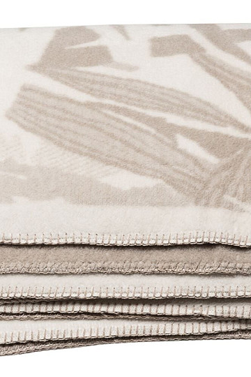 Pamučni pokrivač BAMBOO bež listići 2218/80