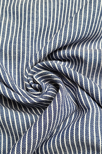 Dekor. tkanina NAVY BLUE STRIPE