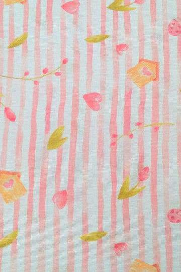 Dekorativna tkanina SPRING PINK STRIPE