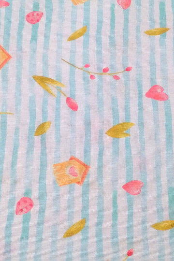 Dekorativna tkanina SPRING BLUE STRIPE