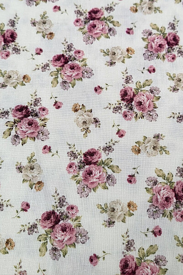Pamučna tkanina WARWICK SMALL ROSE