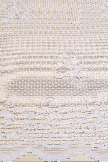Jacquard zavjesa V 215 bijela
