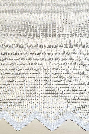 Jacquard zavjesa V 893 bijela