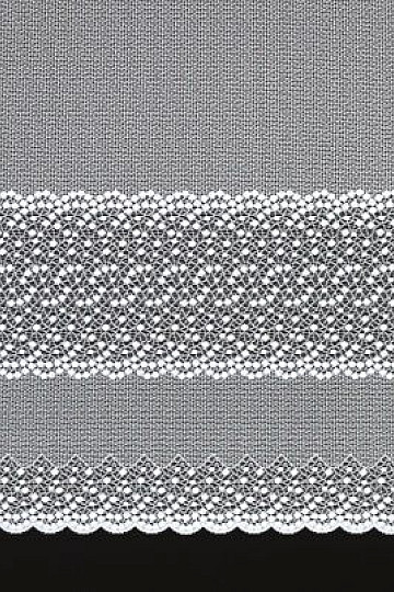 Jacquard zavjesa A3891 bijela