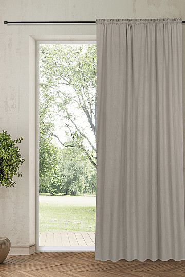 NATURE Gerster zavjesa GREY BEIGE