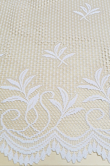 Jacquard zavjesa V 127 bijela