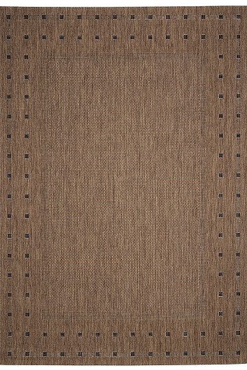 Tepih s kopčom FLOORLUX 20329 - kava - crna