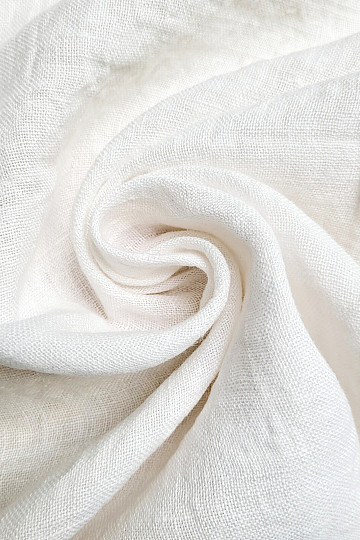 Lanena tkanina TEINTURE WHITE