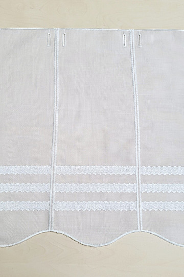 Vitražna zavjesa GERSTER 11611/0010 bijela