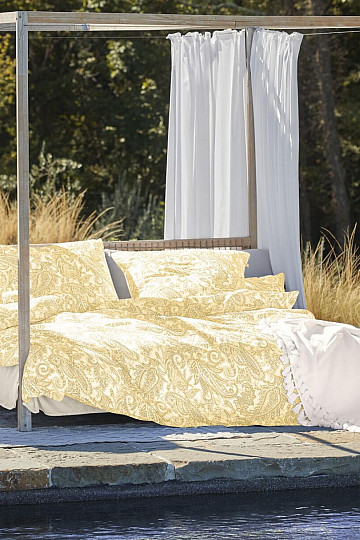 IRISETTE luksuzna satenska posteljina FLORENZ 8447-40 GOLD