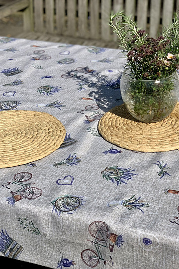 Stolnjak LAVANDA OKRUGLI