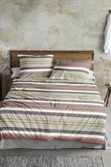 IRISETTE luksuzna satenska posteljina TOKIO 8562-11 STRIPES
