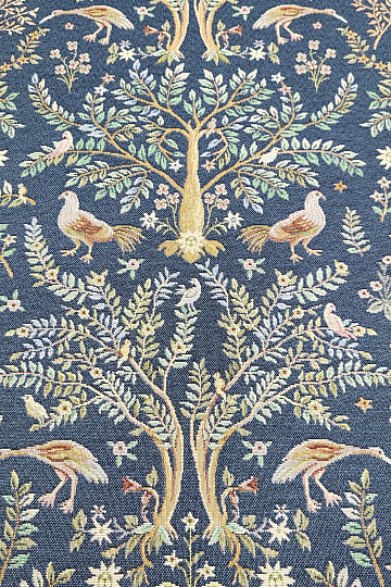 Tkanina za goblene WILLIAM MORRIS plava