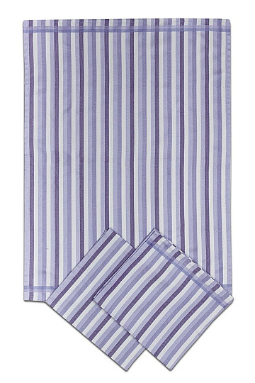 Ručnici Bamboo PURPLE STRIPES 3 kom
