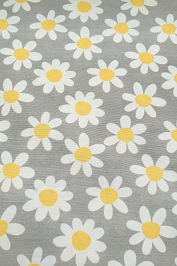 Dekorativna tkanina DAISIES GREY