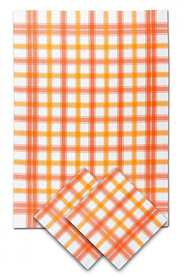 Ručnici od bambusa MEDIUM CUBE ORANGE