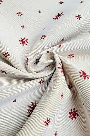 Tapiserija tkanina SOFT FLAKE PLAVA