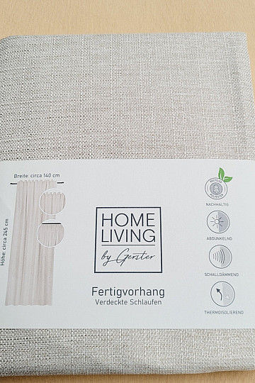 Luksuzna gotova zavjesa HOME LIVING bež