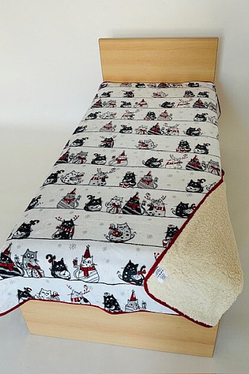 Deka s printom ovaca - mačke