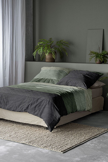 Luksuzna flanelska posteljina IRISETTE KOALA 8430-30 ZELENA