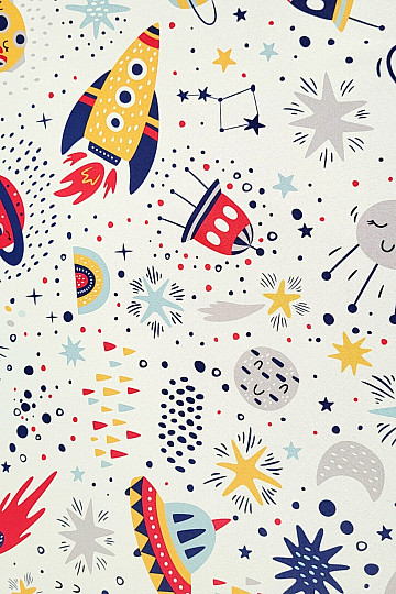 Dekorativna tkanina BLACK OUT SPACE