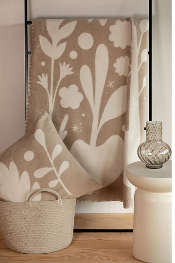Deka DF SAVONA FOLKLORE FLOWERS ECRU