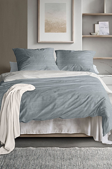 IRISETTE luksuzni pamučni saten WAVE 8557-20 PLAVA