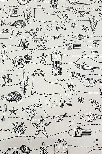 Tkanina za slikanje PODVODNI SVIJET