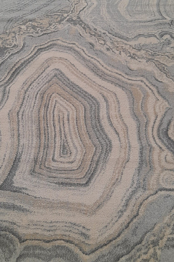 Luksuzni vuneni tepih ISFAHAN Efez sivi