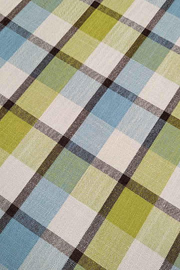 Dekorativna tkanina ATILA PLAVO ZELENA