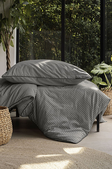 IRISETTE luksuzni pamučni saten TOKIO 8607-11 siva