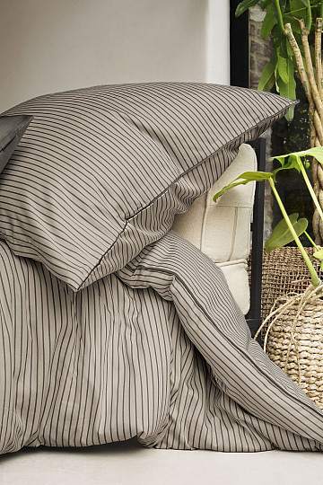 IRISETTE luksuzni pamučni saten TOKIO 8607-80 bež siva