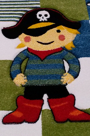 Dječji komadni tepih PIRATE novo